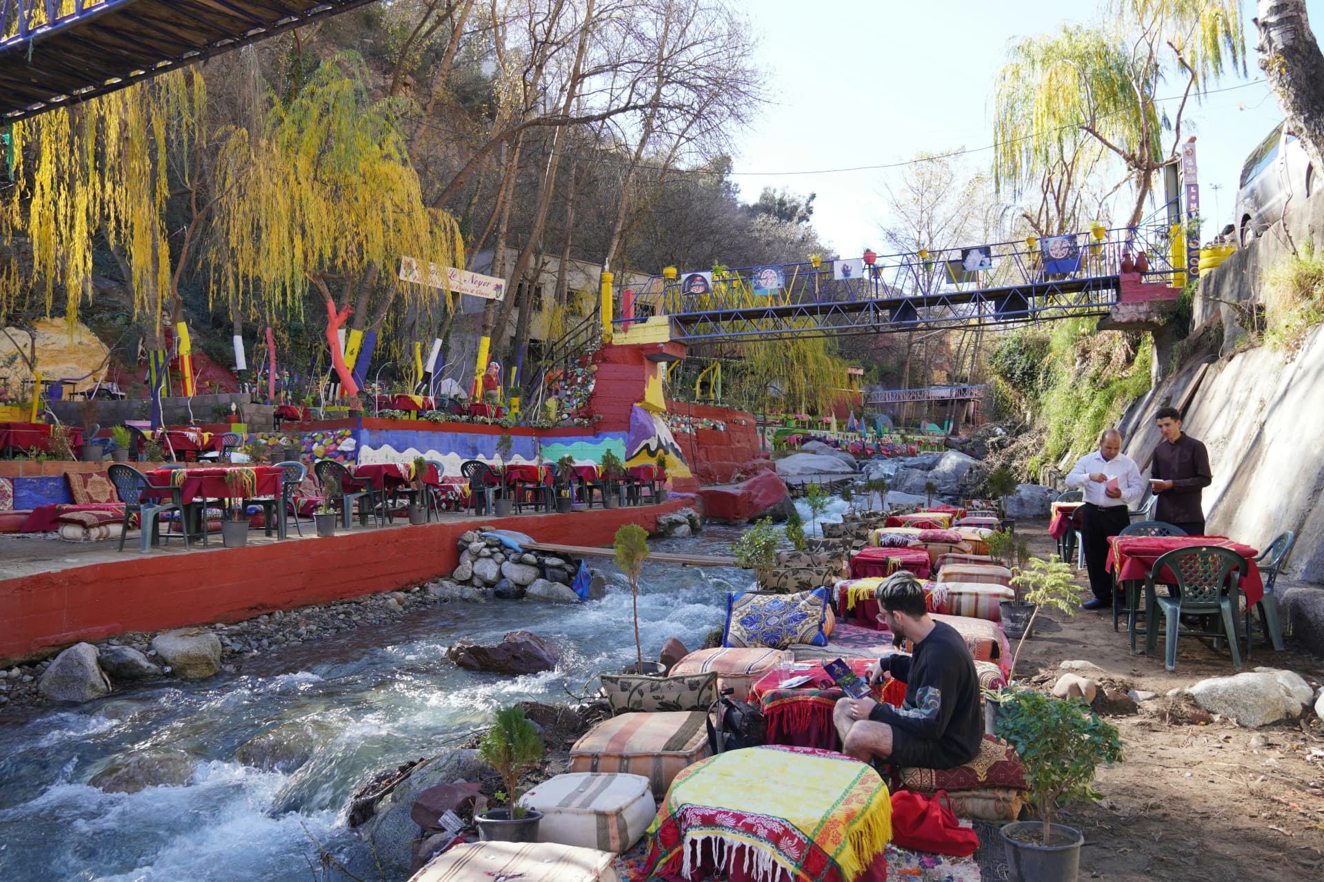 Riverbank in the Ourika Valley